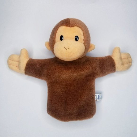 Vintage Curious George Hand Puppet 90s - Picture 1 of 6
